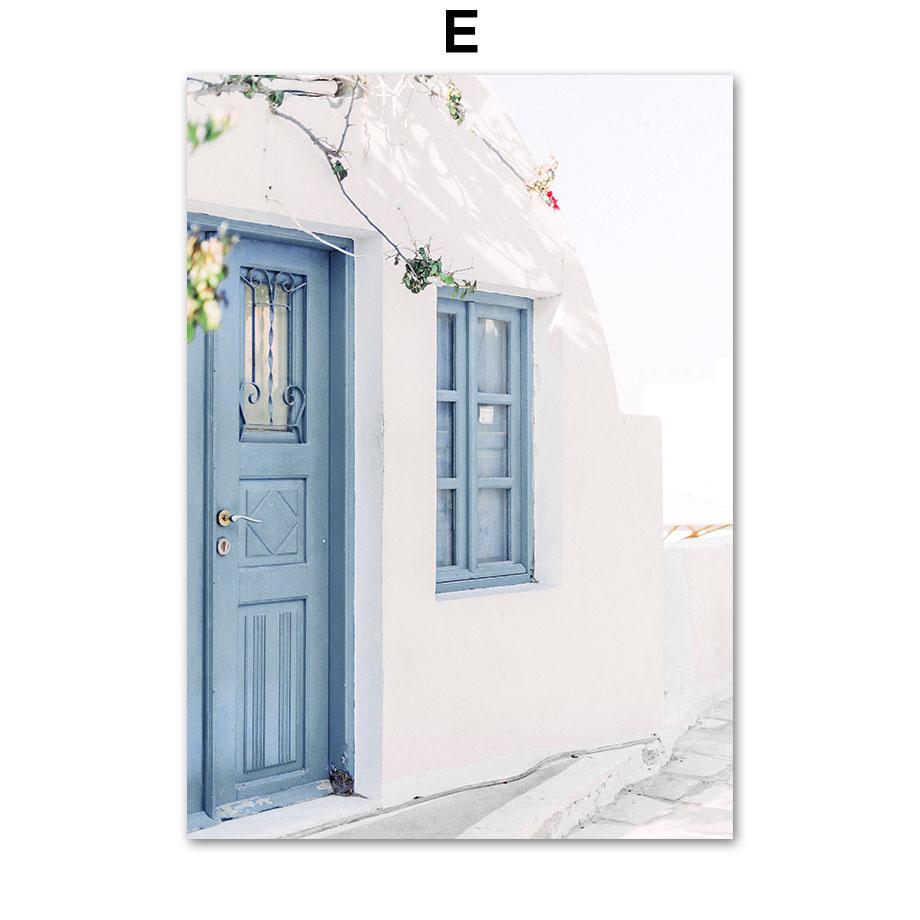 Голубая роза, океан, пляжный велосипед, морская звезда, маяк, постеры и принты, настенная живопись на холсте для гостиной, декоративные фотографии