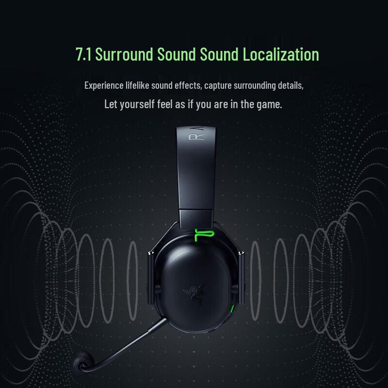 Беспроводная игровая гарнитура Razer BlackShark V3 X Hyperspeed с тремя режимами