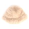 Universal Chemistry Wide Fur Beige Bucket Hat Fur Hat