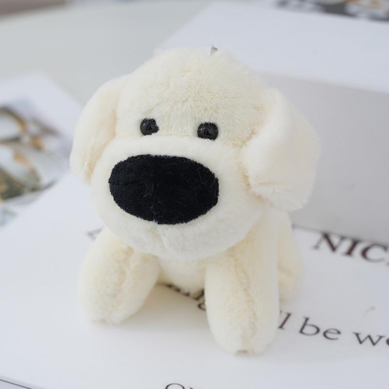 Adorable Cute Plush Dog Keychain Fluffy Stuffed Animal Soft Toy Bag Charm