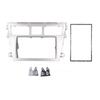 2?Din Radio Fascia Car Stereo Navigation Refitted Dash Panel Kit Frame Fit for Vios Belta Yaris