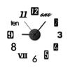 Self Adhesive 3D DIY Wall Clock Sticker
