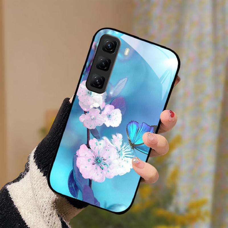 Для Infinix Hot 60 Pro Plus 60i Чехол Закаленное Стекло Чехол для Телефона Защита Камеры Защитный Чехол Для Infinix Hot60 Pro 60Pro Capa