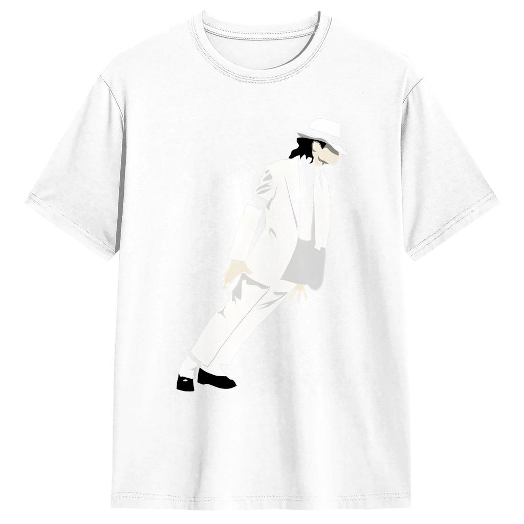 MMichael JJackson Smooth Criminal Футболка Унисекс Y2K Футболки Летняя Дышащая Новинка Футболка Прямая поставка Оверсайз Одежда