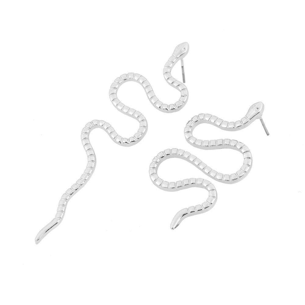 Змея Экзотические Серьги Модные И Преувеличенные Животные Формы Сплав Ювелирные Изделия Ухо