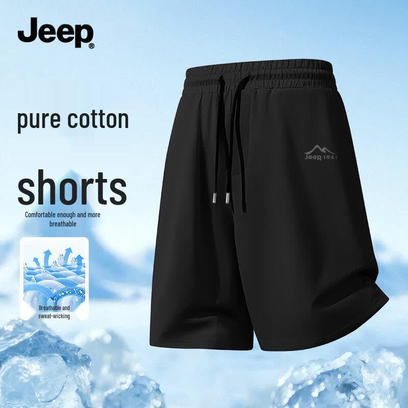 Jeep Мужские повседневные хлопковые шорты W