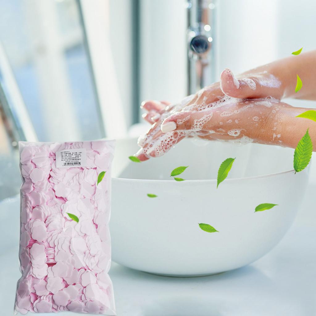 1000 шт., мыло для чистки бумаги, портативное мыло для ручной стирки, бумажное ароматическое мыло для мытья рук, ароматическое пенящееся мыло для путешествий