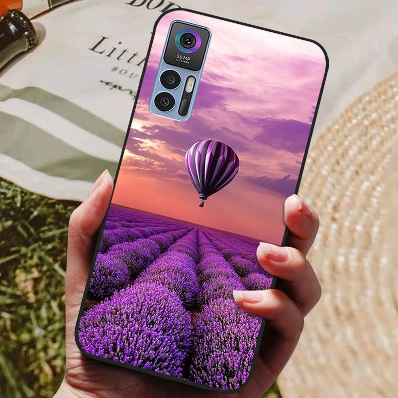 Чехол для TCL 30 Plus T676K T676J Чехол Волк Лев Ударопрочные Чехлы для Телефона Для TCL 30 5G T776H Черный Силикон Для TCL30 30 Чехол