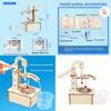 Hand Operated Water Pump Science Kit For Kids Diy Educational Playset