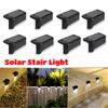 LED Solar Stair Light Waterproof Outdoor Garden Passage Courtyard Terrace Guardrail Step Light Landscape Light Night Light