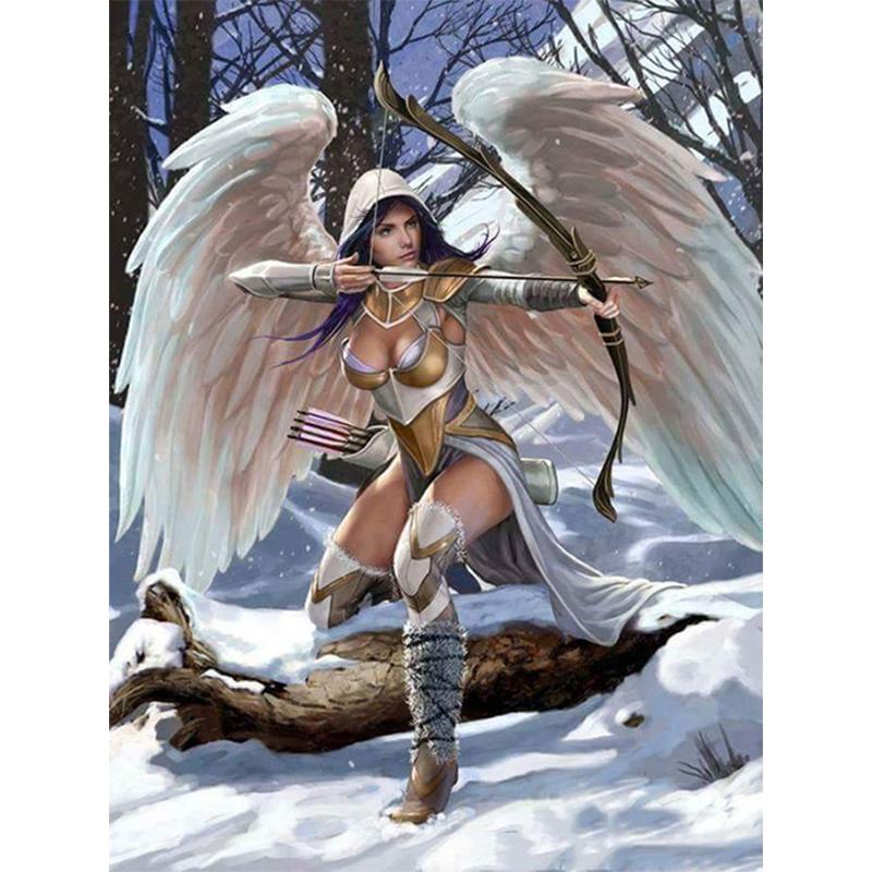 And Demons Angels Paint 5d Arts And Crafts For Adult Diamond Painting Art Full Kit Figure Abstract Jewel Cross Stitch