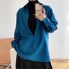 Luxi 2025 Spring V-Neck Long-Sleeve Layered Top for Women