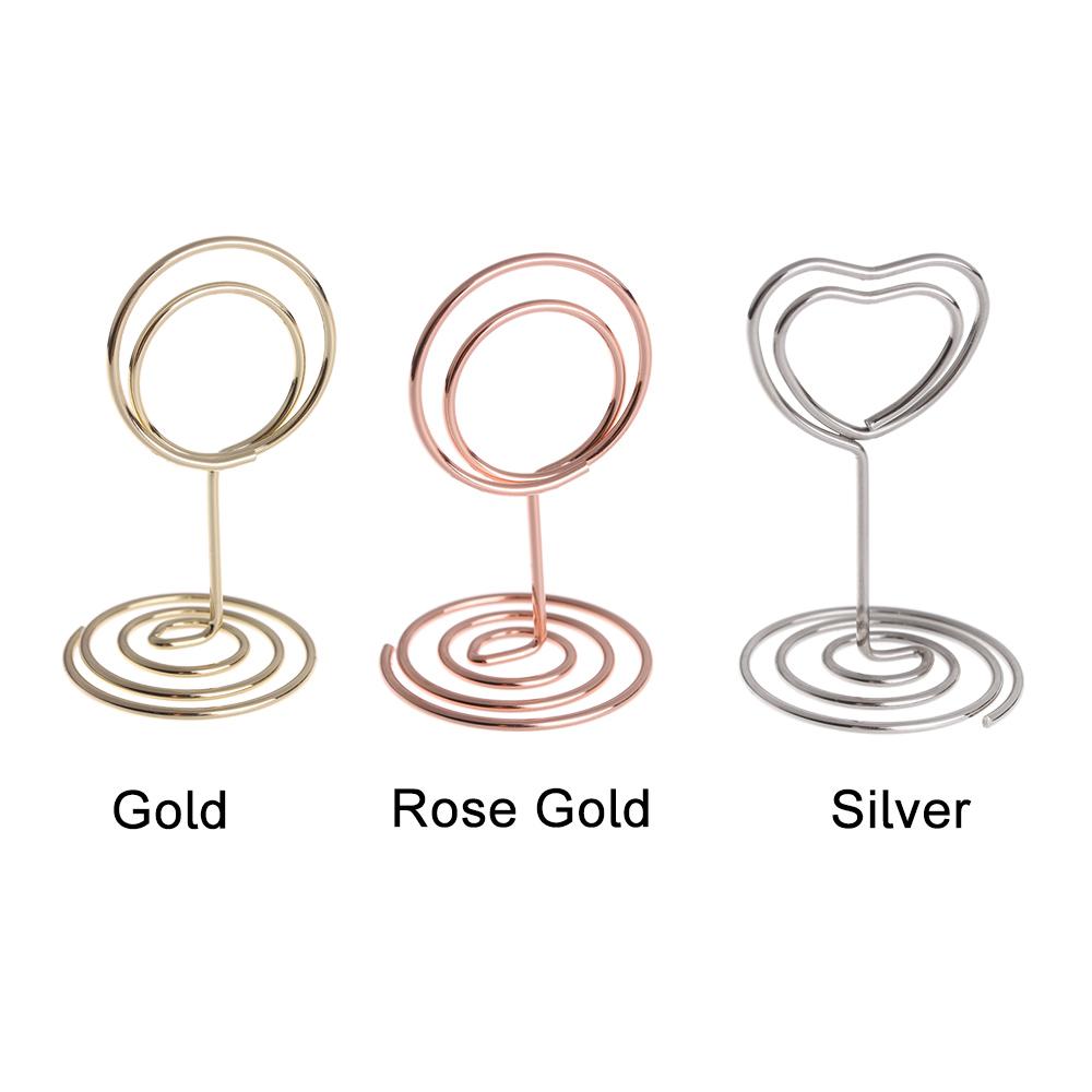 Принадлежности Зажим для бумаги Украшение рабочего стола Место Зажимы для карт Подставка для фотографий Зажимы Держатель для номеров стола