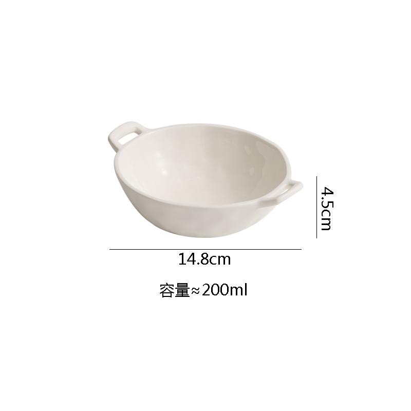 Двойная миска с рисунком «молоток» Керамическая глубокая миска Салатница Фруктовницы Супницы Молекулярная кухня Креативная посуда