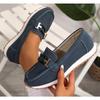 New Women Flats Comfy Casual Shoes Stylish Light Durable Breathable Loafers Slip-On Luxury Trend Classic Spring Female Sneakers