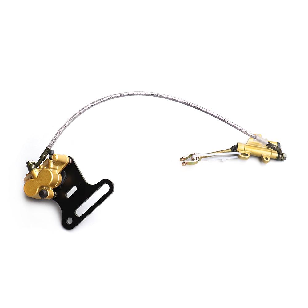 Motorcycle rear hydraulic disc brake kit for most 50cc-125cc motocross Bike BBR TTR CRF 50 XR Apollo Motorcycle