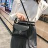Small Square Bags For Women Fashion Solid Color Designer Crossbody Shoulder Bag Vintage PU Leather Handbags Female Bag