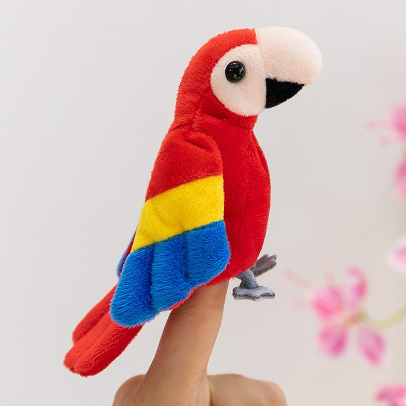 Лесное животное Пальчиковая кукла Панда Плюшевая игрушка Дети Океан Акула Кукла