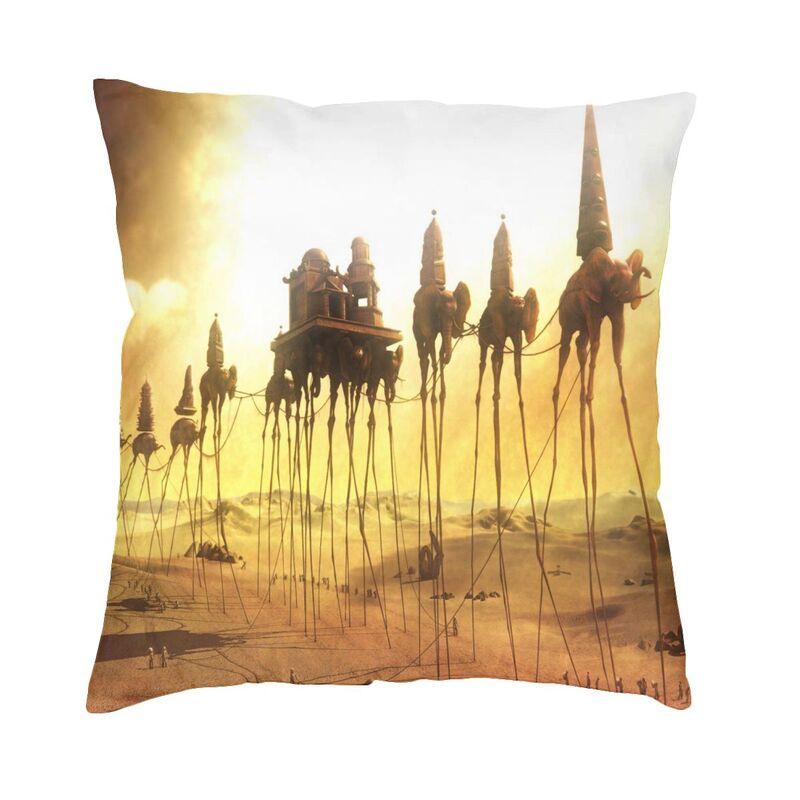 The Persistence Of Memory Cushion Cover 45X45Cm Salvador Dali Painting Art Velvet Cute Pillow Cases For Sofa Home Decor