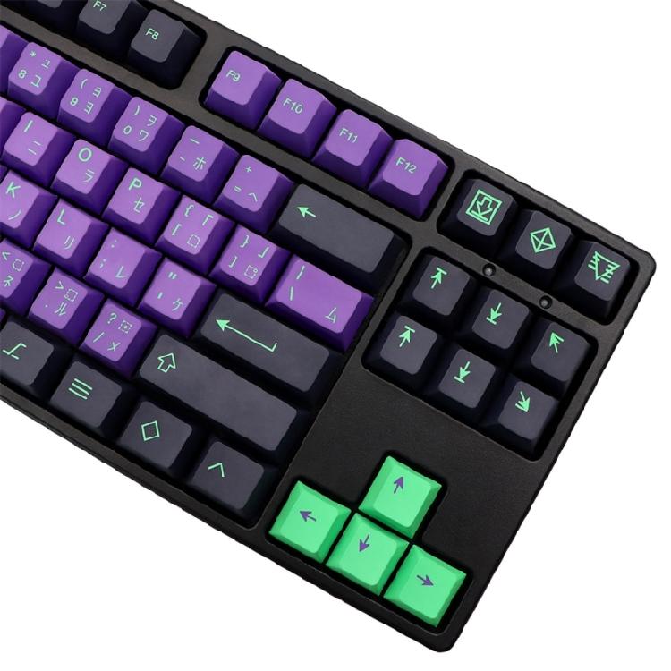 PBT Dye Sub Keycaps 146pcs Cherry Profile EVA Keycap Set for Gaming Mechanical