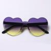 Trendy Colorful Candy Color Heart-shaped Sunglasses Shades Party Sun Glasses Heart Glasses
