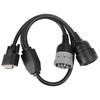 Экскаватор Split Connect CA3 Сервисный кабель Comm Для CAT ET-3 457-6114 317-7485 9-контактный и 14-контактный Диагностический адаптер Инструмент связи