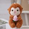 Plush Soft Monkey Keychain Pendant Figure Cotton Backpack Accessory Collecting