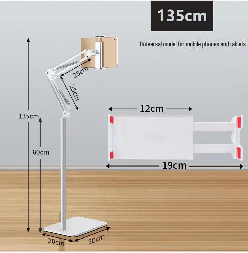 Напольный консольный кронштейн для планшета и телефона, металл, углеродистая сталь, для использования у кровати и на мобильном устройстве
