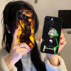 Чехол для мобильного телефона с аниме-девушкой для iPhone 17 16 15 14 13 12 11 X XR XS 8 7 Air Pro Max Plus Mini Цветной чехол Красивый