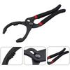 1pc 10 Inch/12 Inch Oil Filter Clamp Type Wrench Auto Repair And Maintenance Tool Oil Grid Pliers Car Disassembly Hand Tools