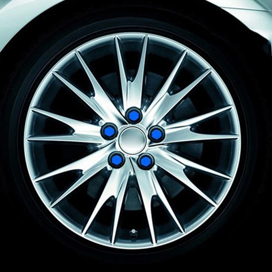 20 шт. практичная винтовая крышка, универсальный болт, гайка, шестигранная защитная крышка болта для колеса