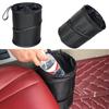 Автомобильный мусорный бак многоразового использования, с задней подвеской, сохраняющий чистоту, нетканый материал, складной, герметичный, мусорный бак, аксессуары для автомобиля