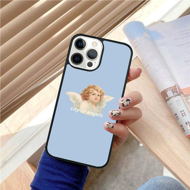 Эстетика Ангелов Эстетика Чехол-Ракушка Для iPhone 17 Air 15 16 14 13 12 Pro Max 11 Pro Max Plus Чехол-Защитная Крышка Для Телефона