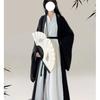 Ежедневный улучшенный костюм Hanfu с перекрестным воротником в китайском стиле Wei and Jin