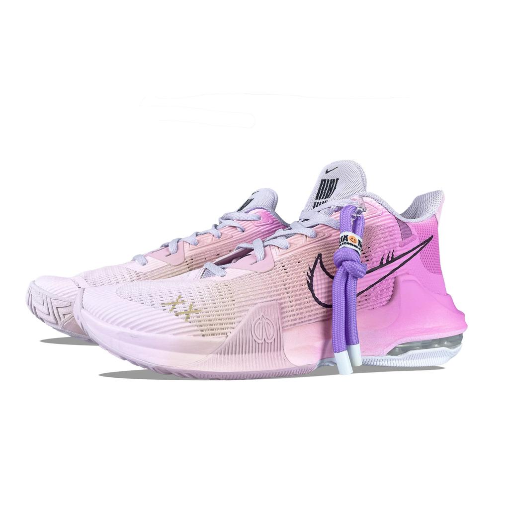 Nike Air Max Impact 3 Амортизация, Износостойкие Низкие Баскетбольные Кроссовки Унисекс Розовые DC3725-101(Команда761-)
