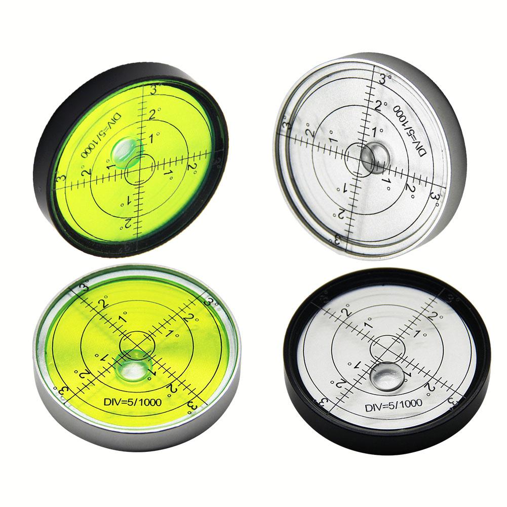 60x10мм Высокоточный металлический спиртовой уровень со шкалой Горизонтальный пузырь для DIY Бытовой уровень Пузырьковые измерительные инструменты