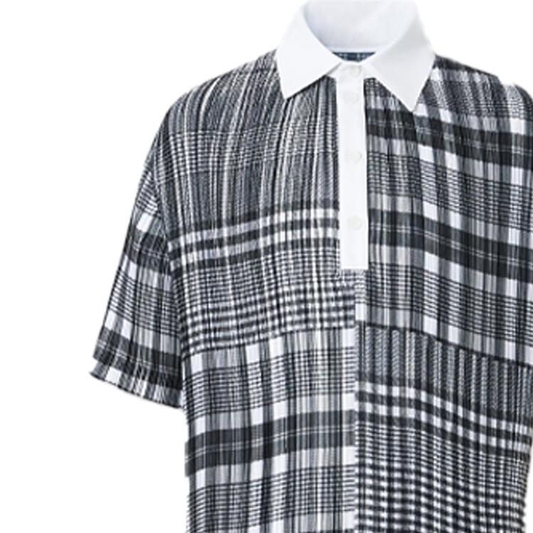 Burberry Polo Shirts Unisex Black Polo Collar Moderate Straight Fit 80420801
