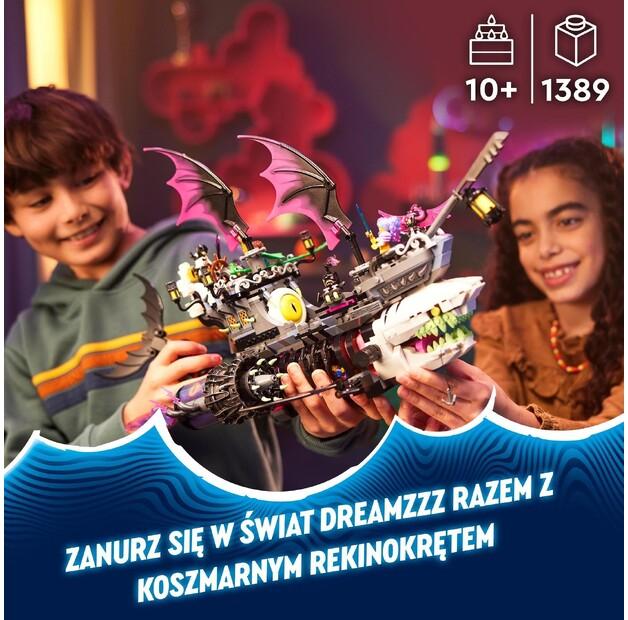 LEGO DREAMZZZ 71469 Кошмарный аквариум с акулой Купить дешево на Joom