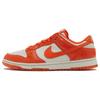 Dunk WMNS "Cracked Orange" "Total Orange" Low-top Skate Shoes for Women Orange and White FN7773-001