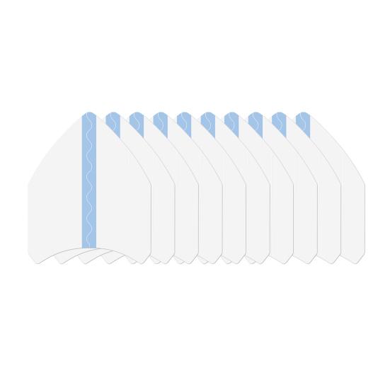 V-Shape Thigh Lift Tape Seamless Anti-Chafing & Sweatproof Thigh Bands Invisible Film Lift Patch for Muscle Performance & Skin Tightening