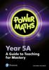 Книга Power Maths Year 5 Teacher Guide 5A