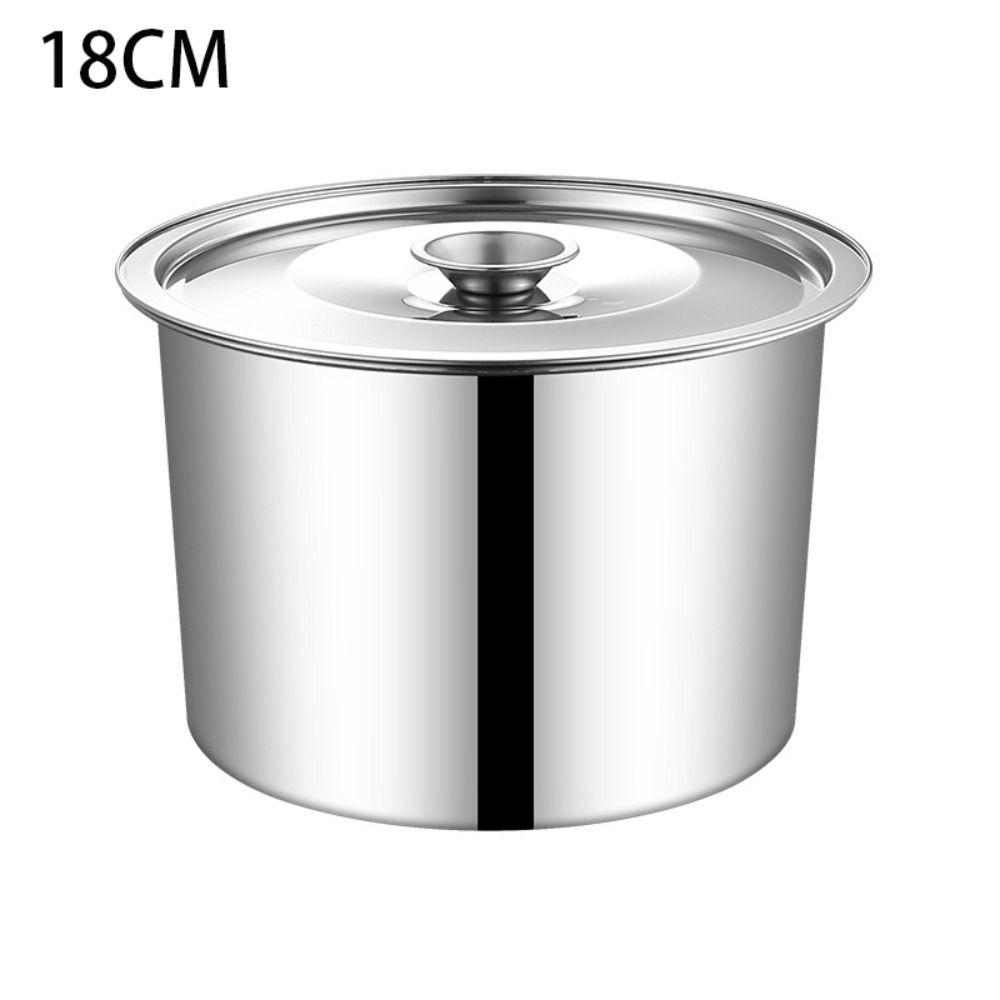 With Lid Seasoning Pot Portable Seasoning Tank Large Capacity Stainless Steel Flavor Cup