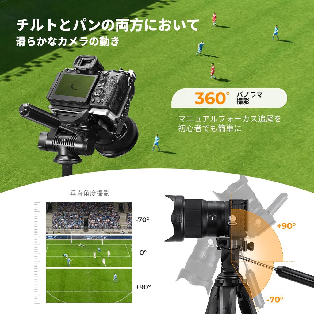 КОНЦЕПЦИЯ 190 см Дорожный штатив для камеры для камер и веса 4 кг Портативный профиль Пульт дистанционного управления Съемная видео и быстросъемная площадка Manfrotto Штатив K&F,