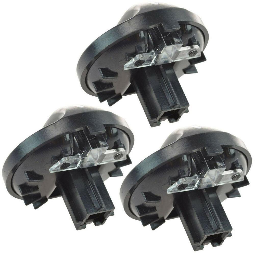 3 шт. Черные ручки регулировки температуры вращением для автомобиля Toyota Tundra 2000 2001 2002 2003 2004 2005 2006, аксессуары для ручек кондиционера