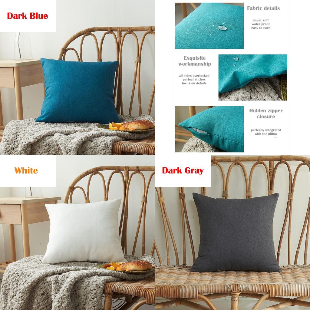 Luxurious Waterproof Garden Cushion Covers For Outdoor And Indoor Furniture Use