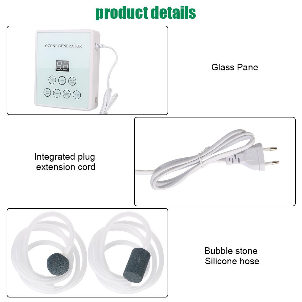 Умная машина для дезинфекции фруктов и овощей Генератор активного озона Портативный очиститель воздуха Многофункциональный дезинфектор