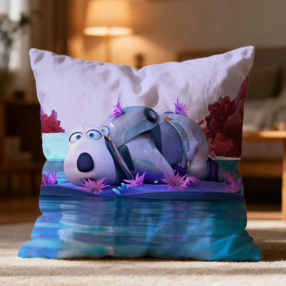 Popular BBackkomed Cushion Cover Soft Washable Pillow Case Multi-Scene for Couch Bed Travel Office Use