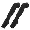 Компрессионные носки с открытым носком, класс II, черные, от 23 до 32 мм рт. ст., легкие, удобные, эластичные, с поддержкой