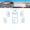 Для CHANGAN QIYUAN Q05 2024 2025 Панель Экран Навигации Автомобильный Интерьер Пленка Защитная TPU Чехол Наклейка Защита от Царапин