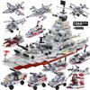 1068PCS Military Combination  Building Kit, All In 1 Cruiser Ocean Ship Building Blocks Set with Warship Gifts for Toys Boys Kid